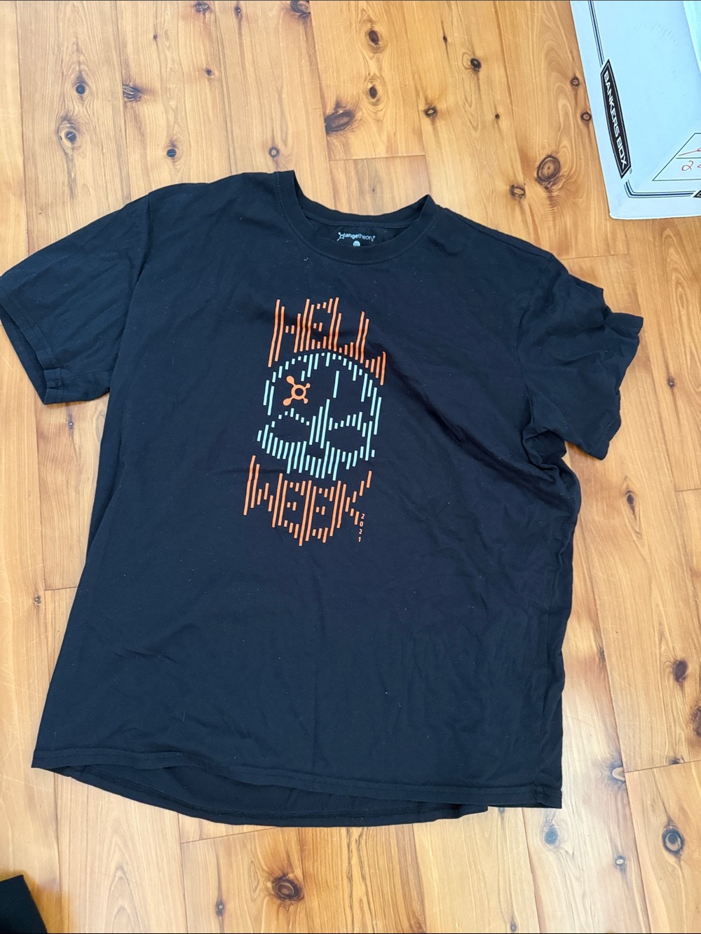 Black short-sleeve Orangetheory tee Short-Sleeve Graphic hell week
